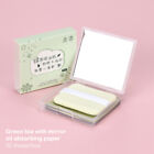 Face Oil Blotting Paper Green Tea Oil Absorbing Tissue Pad Cleansing With Mir Ni