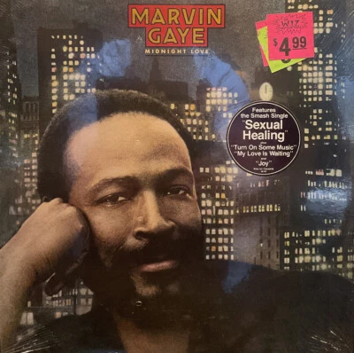 1982 Marvin Gaye – Midnight Love - Reissue Sexual Healing [Ultrasonic Cleaned] - Image 1 of 4