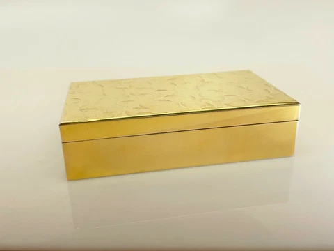 Silver Gilt Box by Gerald Benney 1962 Cover