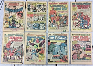 The Avengers 1963 3 4 5 6 8 9 25 42 lote sin cubierta de bajo grado primera aparición - Imagen 1 de 16