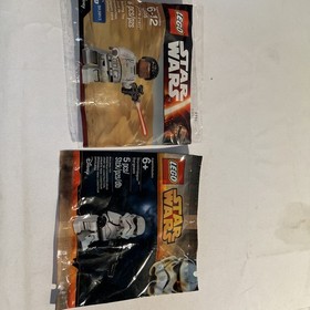 Star Wars Lego Mini figure Sealed Storm Trooper Sergent Polybag 30605 Finn FN-21