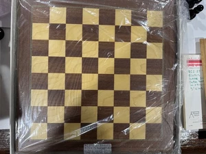 RC 30243 CHESS SET NOY LISERE MARQ 3.25" KING WITH WOOD CHESS BOARD 1.5" SQUARE - Picture 1 of 4