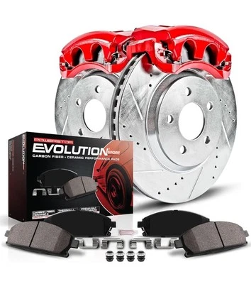 KC2417 Powerstop Kit Brake Disc and Caliper Rear for Toyota Solara Avalon Camry - Image 1 of 4