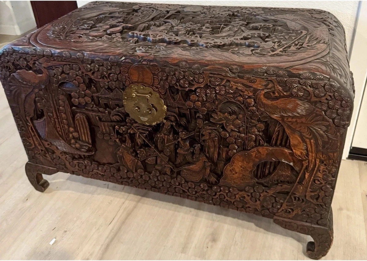 中国古董箱子| eBay
