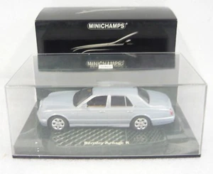 Minichamps 436139001, Bentley Arnage R, azul hielo met., limitado, 1/43, NUEVO Y EMBALAJE ORIGINAL - Imagen 1 de 4