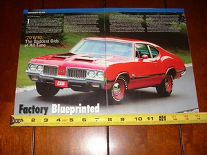 Oldsmobile 442 W-30 Olds 4-4-2 Originalartikel 2009 von 1970 - Bild 1 von 3