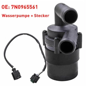 Auxiliary Water pump 7N0965561 For Audi A3 VW EOS Golf Jetta Skoda - Picture 1 of 6