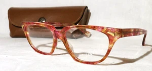 Robert La Roche Vienne, Italy Mod 342 Eyeglass frame 51-20 Pink/Oran Eyewear NEW - Picture 1 of 11