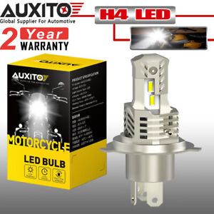 AUXITO H4 6500K LED Hi/Lo Beam Light Bulb Super Bright Headlight For Motorcycle