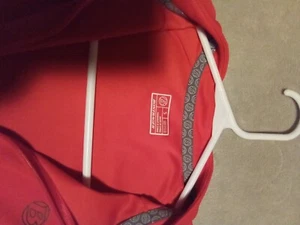 Bontrager Small Zip-Up Cycling Shirt Red Grey White - Picture 1 of 6