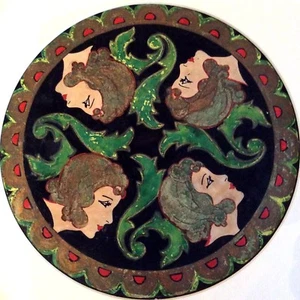 Rare Art Deco Painting 'owned' by Freda B Shand - Picture 1 of 8