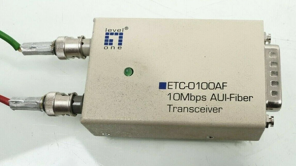Level One ETC-0100AF 10Mbps AUI-Fiber Transceiver - Bild 1 von 1