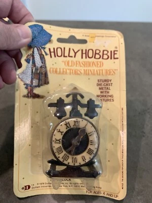 Miniaturas de piano vertical diecast vintage Holly Hobbie años 70 nuevas de stock Foto 1 de 2