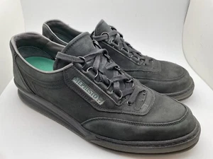 Mephisto Shoes Womens Size 10.5 Narrow Replaced Insoles Black Leather Support - Picture 1 of 8