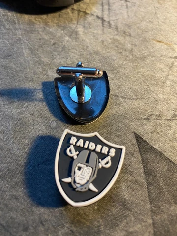 las vegas raiders cufflinks Cover