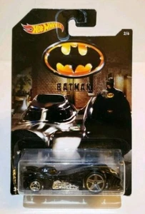2014 Hot Wheels DC Comics Batman Movie Batmobile 2/6 - NEW - Picture 1 of 1