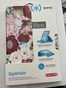 ๐ Speck StyleFolio Floral Case - For iPad Mini, Mini 2,3 New - Picture 1 of 3
