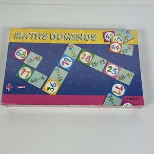 Maths Dominos + - Educational Game 30 double sided domino tiles Ages 5+ - Picture 1 of 9
