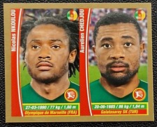 2014 Brazil World Cup FIFA #060 NICOLAS NKOULOU / AURELIEN CHEDJOU Cameroon 