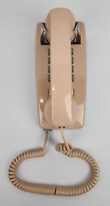 Teléfono de pared Cortelco 255413-VBA-20M beige con control de volumen NUEVO - Imagen 1 de 9