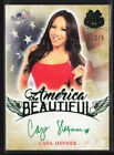 Caya Hefner 2023 Benchwarmer Emerald Archive America The Beautiful Auto Green /5