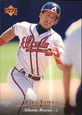 1995 Upper Deck Atlanta Braves Baseball Card #48 Javier Lopez