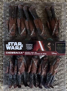 NIB! NEW! Kurt Adler SW9164 Star Wars Chewbacca Christmas Light (Set of 10) - Picture 1 of 2