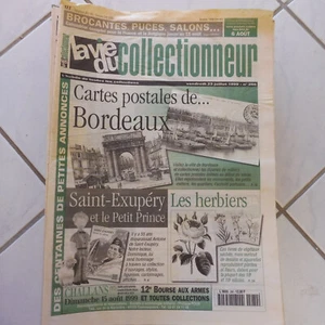 MAGAZINE VIE DU COLLECTIONNEUR DU N° 280 - JUILLET 1999 - St EXUPERY CP BORDEAUX - Imagen 1 de 1