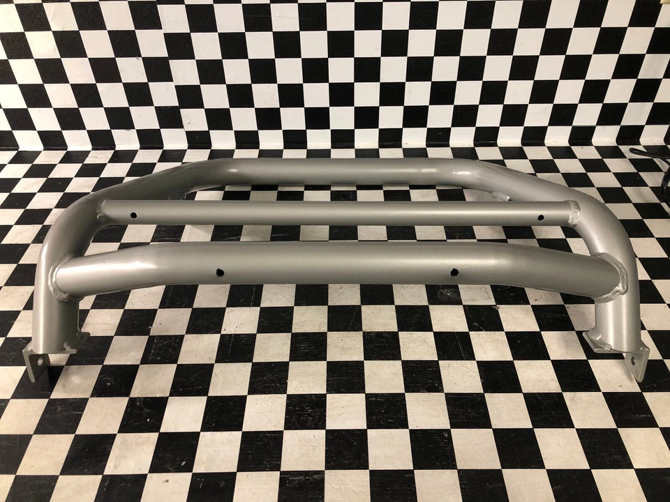 2001-2002 Can-Am Bombardier Traxter 500 Quest 650 OEM Silver Rear Bumper 01 02 - Image 1 of 4