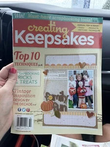Creating Keepsakes Scrapbooking Magazine September October 2013 - Picture 1 of 2