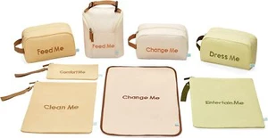 Bolsas organizadoras EASY BABY - Cambiar, alimentar, vestir y limpiarme (juego de 8) - Imagen 1 de 13