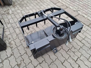 Greifschaufel Schaufel Krokodilgebiss Dunggabel alte Weidemann aufnahme 1.2m Neu - Bild 1 von 4