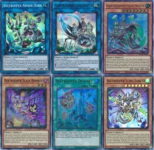 Yugioh Beetrooper Budget Deck - Sting Lancer - Scale Bomber - Armor Horn - Picture 1 of 1