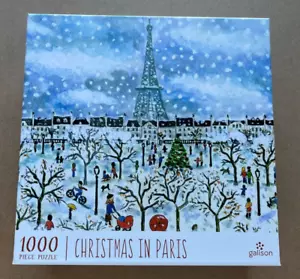 Galison 1000 piece puzzle CHRISTMAS IN PARIS Limited Edition -Brand New, Sealed - Picture 1 of 2