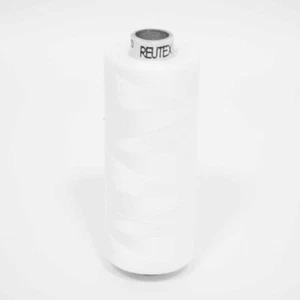 GP 0.99€/100m Elastisches Nähgarn Weiß Poly Elastic 500 m Nähgarn Elastisch - Bild 1 von 1