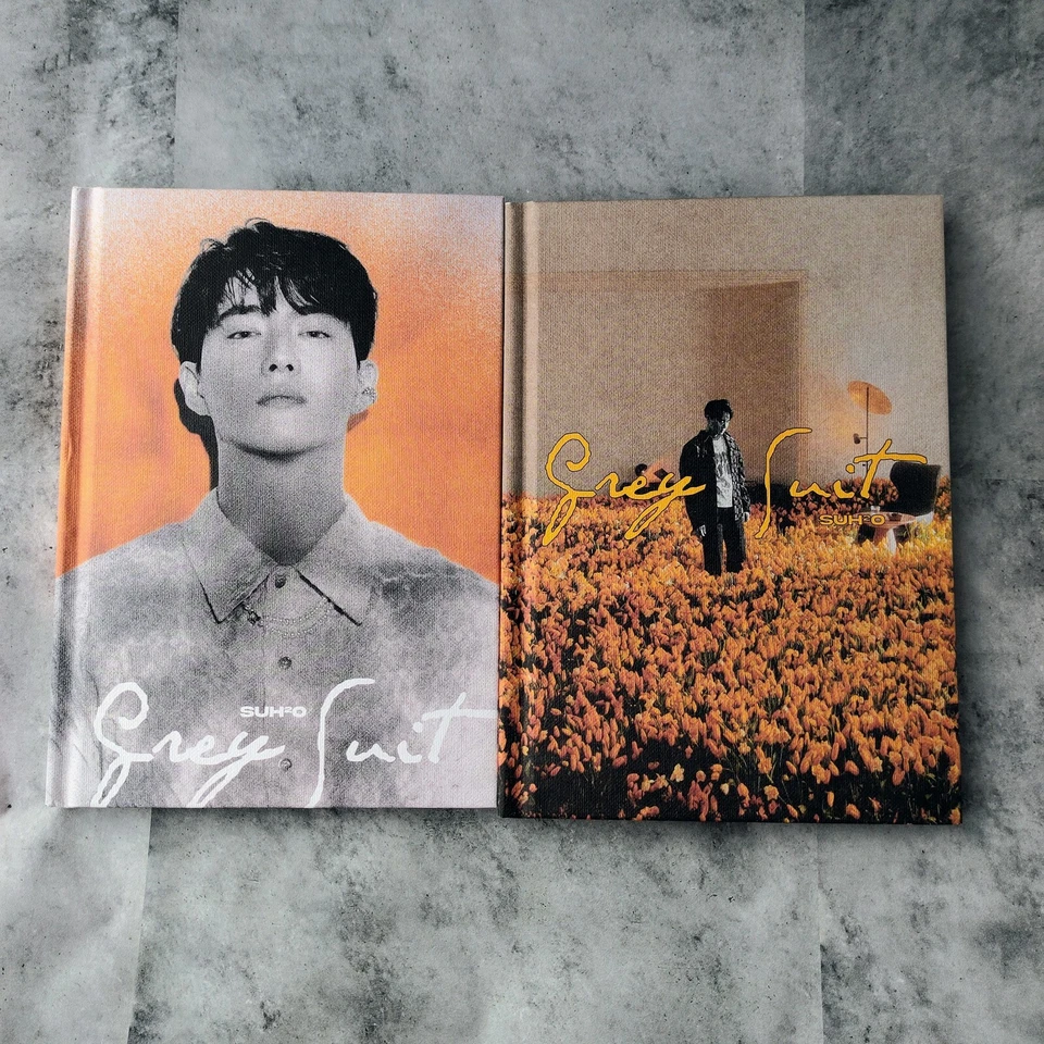 SET x2 SUHO(EXO)Korea CD 2nd mini album Grey Fruit Photobook ver NO PHOTOCARD - Image 1 of 1