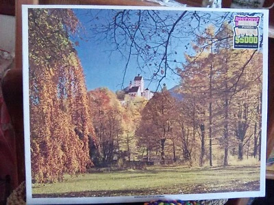 Whitman 1200 Piece Fully Interlock Jigsaw Puzzle Nobenaschau Germany 22.5 x 28.5 - Image 1 of 4