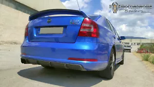 HECKDIFFUSOR FÜR SKODA OCTAVIA MK2 (2004-2009) ABS GLANZ SCHWARZ - Bild 1 von 1