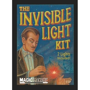 THE INVISIBLE LIGHT KIT RED PAIR BY MAGIC MAKERS LITE FROM ANYWHERE TRICK - Picture 1 of 1