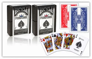 Fahrrad Prestige Poker | Dura Flex 100% Kunststoff | Standard Index | rot oder blau | - Bild 1 von 1