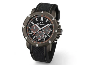 TW STEEL Grandeur Tech Cronógrafo 100m - 48mm - Titanio PVD - TS4 - TOTALMENTE NUEVO - Imagen 1 de 24