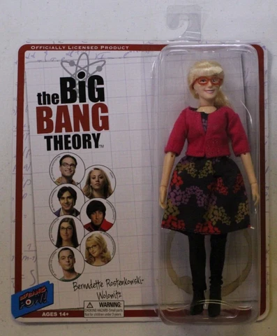 Big Bang Theory Bernadette Rostenkowski-Wolowitz 8" Figure Bif Bang Pow 2014 Cover