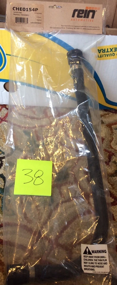 Engine Coolant Hose Lower CRP CHE0154P fits 01-03 BMW 525i 2.5L-L6 - Image 1 of 1