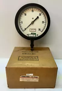 Ametek EE. UU. Manómetro Solfrunt 6" 30 PSI 1/4 NPT 1931T T0868 - Imagen 1 de 17