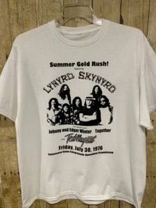 Camiseta Lynyrd Skynyrd, Southern Rock, Verano Gold Rush Tour 1976 - Imagen 1 de 2