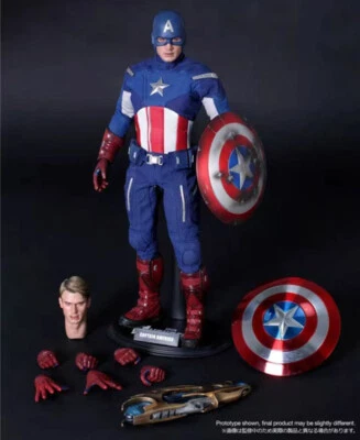 Hottoys  HT 1/6 Captain America 2.0 MMS174  Model Action Figure Toys Collection - Image 1 of 4
