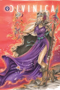 ROTHIC DiVinica #2 PEARL Orange Dawn McTeigue Variant LTD To 25 - Picture 1 of 1