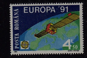 ROMANIA SCOTT# 3650 MNH EUROPA/SPACE TOPICAL - Picture 1 of 1