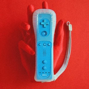 Official Wii Remote BLUE Nintendo Motion Plus 👾Sleeve Strap Wii U Controller - Picture 1 of 1