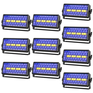1-10 PIEZAS 180W RGB COB LED Luz de lavado de pared Estroboscópica DMX Luz de haz de escenario Luz de fiesta - Imagen 1 de 19